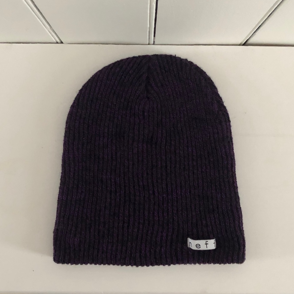 Dark Purple Neff Beanie